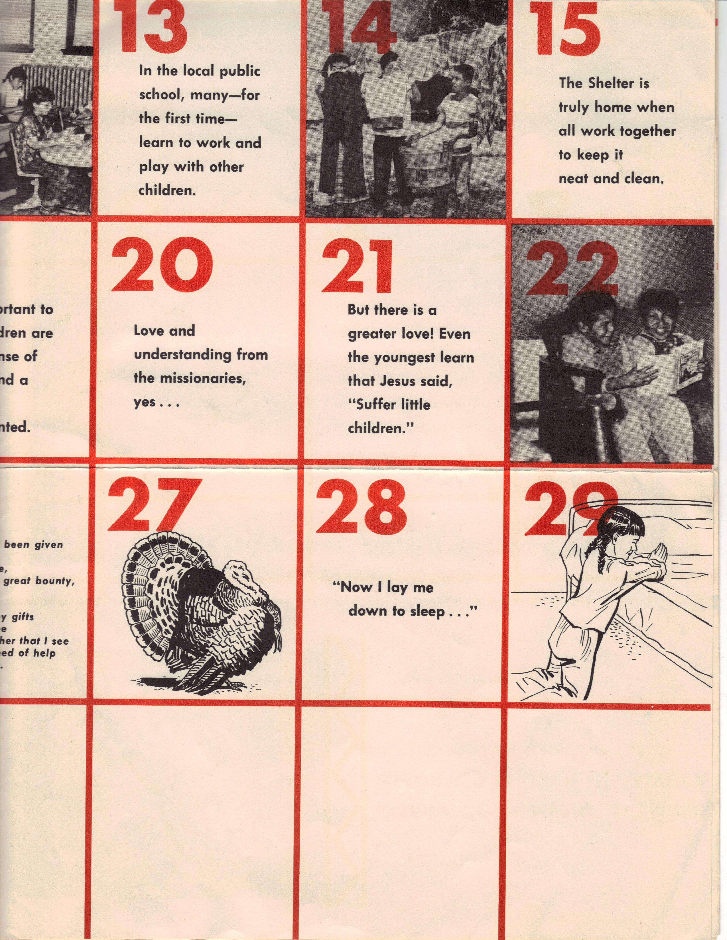 1952: November Calendar (4)